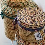 Banana Leaf Laundry Basket