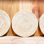 Hand woven table mats from Tanzania