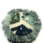 Fluffy coasters from Kenya