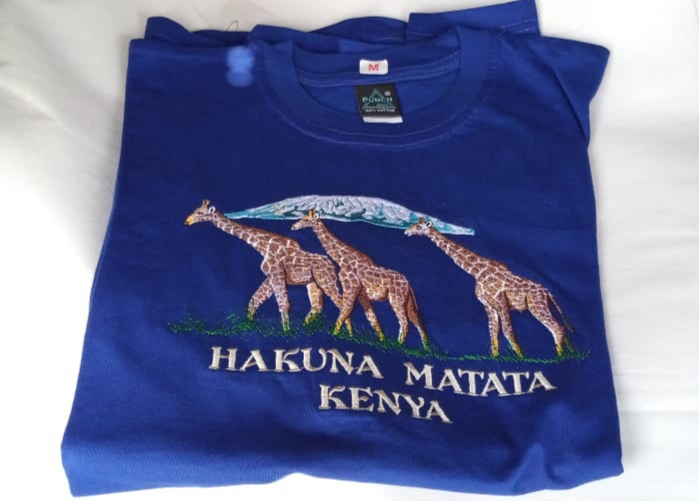 African Print T-shirt from Kenya