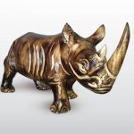 Rhino Statue