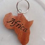 Wooded key rings