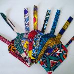 Kitenge Luggage Tags