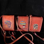Leather sling bag